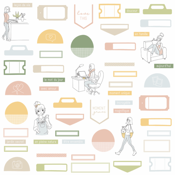 Die cuts - Bande originale - Ha-pi Little Fox