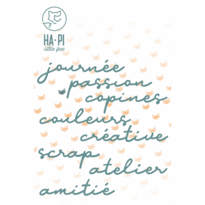 Dies - Mots de scrap - Le scrap et moi - Ha-Pi Little Fox