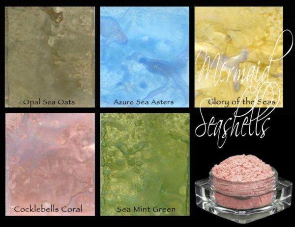 Magicals - Mermaid seashells - Lindy's stamp gang