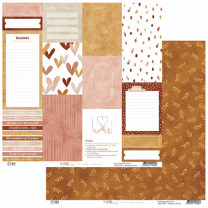 Papier 30,5 x 30,5 cm - Le scrap et moi - n°2 - Ha-Pi Little Fox