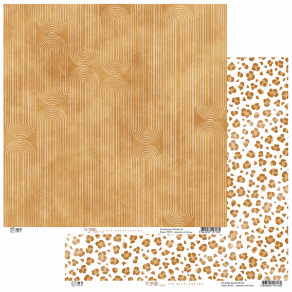 Papier 30,5 x 30,5 cm - Le scrap et moi - n°5 - Ha-Pi Little Fox