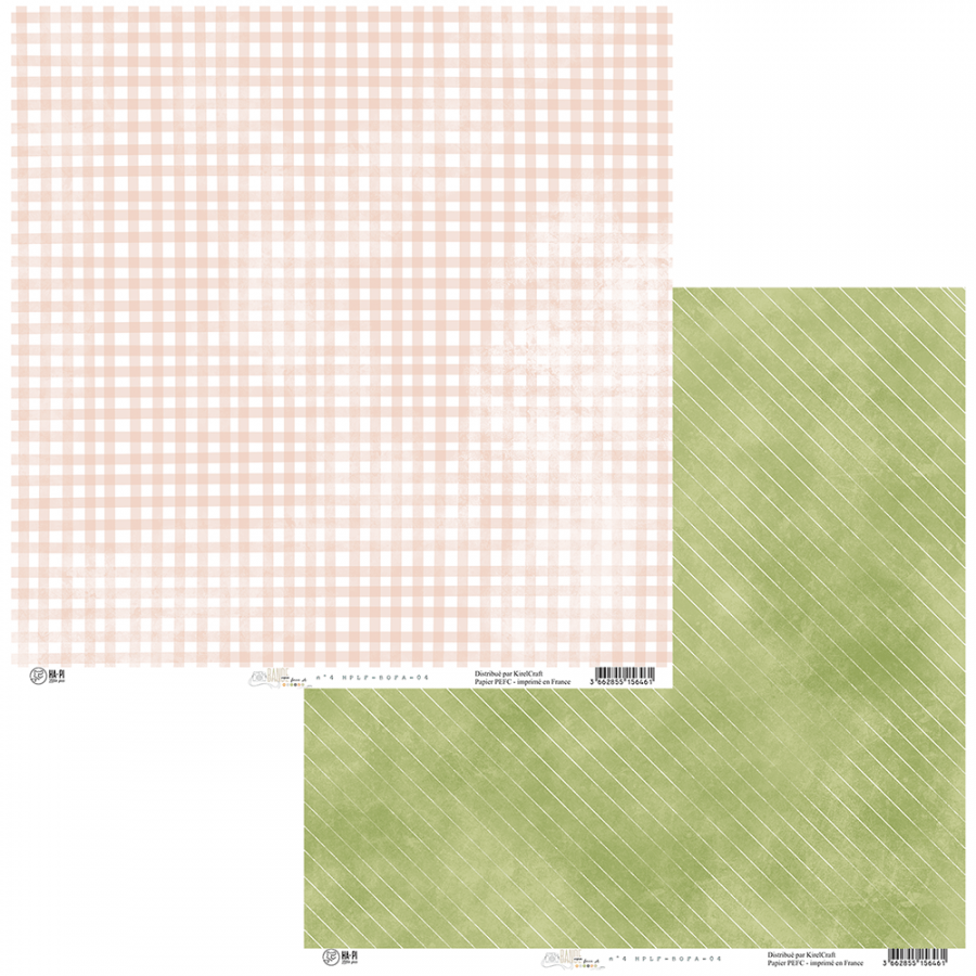 Papier 30,5 x 30,5 cm - Bande originale - n°4 - Ha-Pi Little Fox