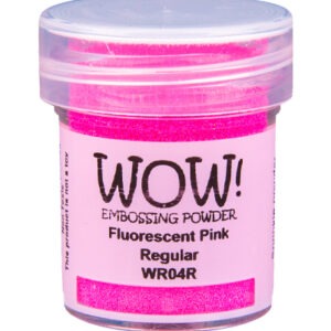 Poudre à embosser WOW! Fluorescent Pink - Rose