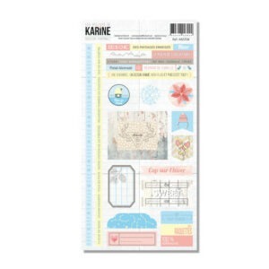 Planche d'étiquettes - Douceur hivernale - Les ateliers de Karine