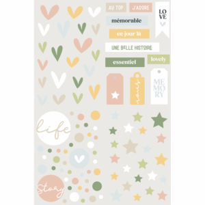 Puffy stickers - Bande originale - Ha-Pi Little Fox
