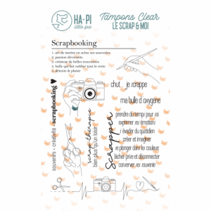 Tampon clear - Scrapbooking - Le scrap et moi - Ha-Pi Little Fox