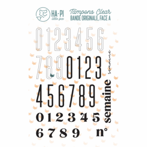 Tampon clear - Semaine - Bande originale - Ha-Pi Little Fox