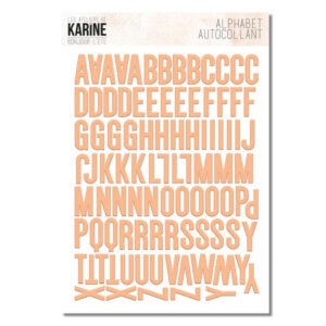 Alphabet autocollant - Bonjour l'été - Les ateliers de Karine