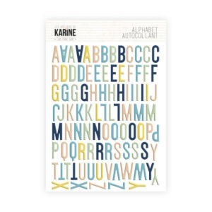 Alphabet autocollant- Culture sud - Les ateliers de Karine