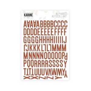 Alphabet autocollant - Family - Les ateliers de Karine