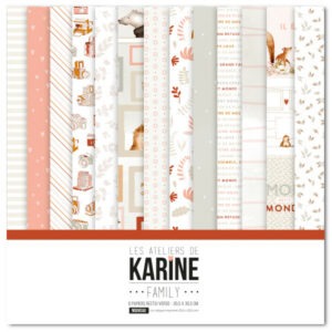 Collection 30,5 x 30,5 cm - Family - Les ateliers de Karine