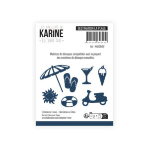 Dies - Destination la plage - Culture sud - Les ateliers de Karine