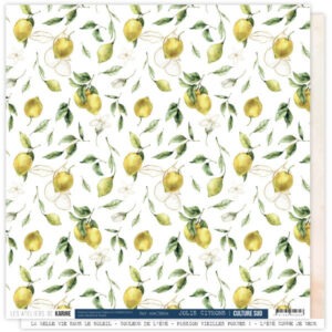 Papier 30,5 x 30,5 cm - Culture sud - n°04 - Les ateliers de Karine