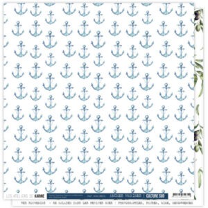 Papier 30,5 x 30,5 cm - Culture sud - n°05 - Les ateliers de Karine