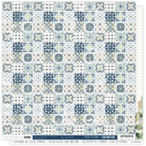 Papier 30,5 x 30,5 cm - Culture sud - n°06 - Les ateliers de Karine