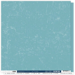Papier 30,5 x 30,5 cm - Back to basic - n°10 - Culture sud - Les ateliers de Karine