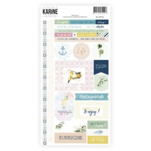 Planche d'étiquettes - Culture sud - Les ateliers de Karine