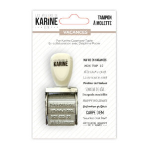Tampon à molette - Vacances - Culture sud - Les ateliers de Karine
