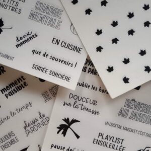 Stickers transparents