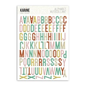 Alphabet autocollant - Carnet enchanté - Les ateliers de Karine