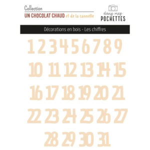 Décorations bois - Un chocolat chaud et de la cannelle - Dans mes pochettes