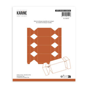 Dies - Boîte cracker à remplir - Carnet enchanté - Les ateliers de Karine