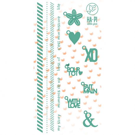 Dies - Bordures et breloques - Plurielles - Ha-Pi Little Fox