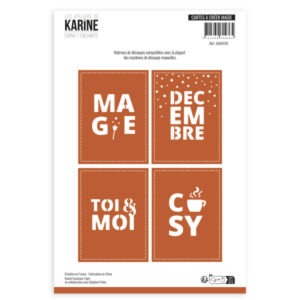 Dies - Cartes à créer magie - Carnet enchanté - Les ateliers de Karine