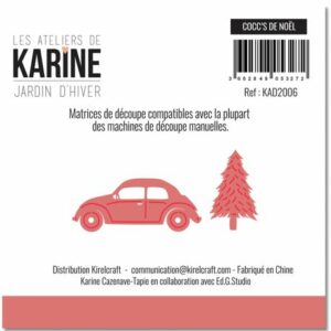 Dies - Cocc's de Noël - Jardin d'hiver - Les ateliers de Karine