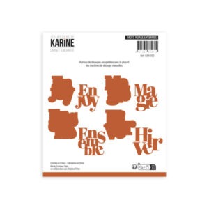 Dies - Mots nuage ensemble - Carnet enchanté - Les ateliers de Karine