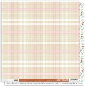 Papier 30,5 x 30,5 cm - Carnet enchanté - n°03 - Les ateliers de Karine