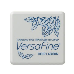 Versafine Deep lagoon - Petit pad - Encre bleue