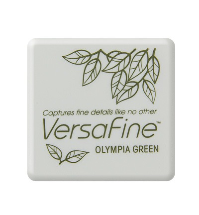 Versafine Olympia green - Petit pad - Encre verte