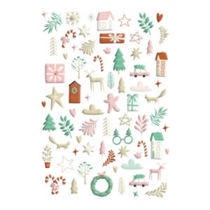 Puffy stickers - Carnet enchanté - Les ateliers de Karine