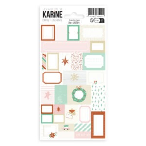 Planche d'étiquettes - Carnet enchanté - Les ateliers de Karine