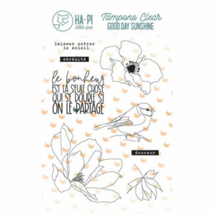 Tampon clear - Douceur et sérénité - Good day sunshine - Ha-Pi Little Fox