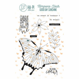 Tampon clear - En plein coeur - Good day sunshine - Ha-Pi Little Fox