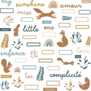 Die cuts - Le monde d'Hapi - Ha-pi Little Fox