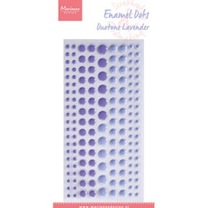 Enamel dots - Duotone lavender - Marianne Design