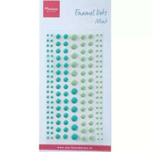 Enamel dots - Duo de mint - Marianne Design