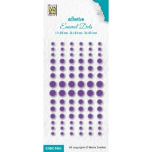 Enamel dots - Violet - Nellie's choice