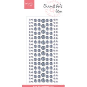 Enamel dots - Silver - Marianne Design