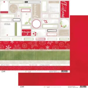 Papier 30,5 x 30,5 cm - Falala - n°02 - Ha-pi Little Fox