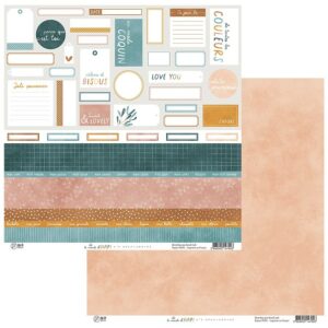 Papier 30,5 x 30,5 cm - Le monde d'Hapi - n°02 - Ha-pi Little Fox