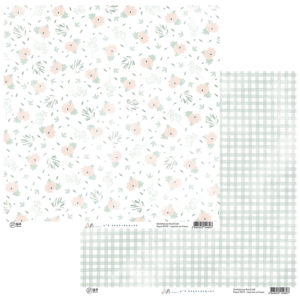 Papier 30,5 x 30,5 cm - Ré la blanche - n°05 - Ha-pi Little Fox