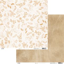 Papier 30,5 x 30,5 cm - Esprit nature - n°06 - Ha-pi Little Fox