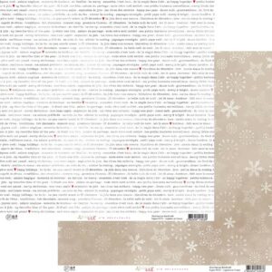 Papier 30,5 x 30,5 cm - Falala - n°06 - Ha-pi Little Fox