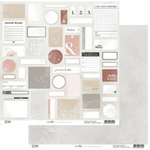 Papier 30,5 x 30,5 cm - Plurielles - n°03 - Ha-pi Little Fox