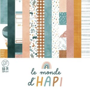 Collection 30,5 x 30,5 cm - Le monde d'Hapi - Ha-Pi Little Fox