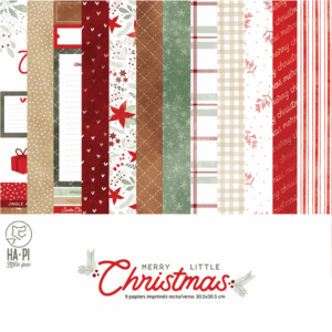 Collection 30,5 x 30,5 cm - Merry little christmas - Ha-Pi Little Fox